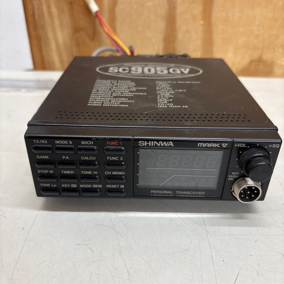 無線機 一式まとめて SC905G 信和通信 TECHNITRON Yahoo!オークション -「shinwa sc-905」の落札相場・落札価格