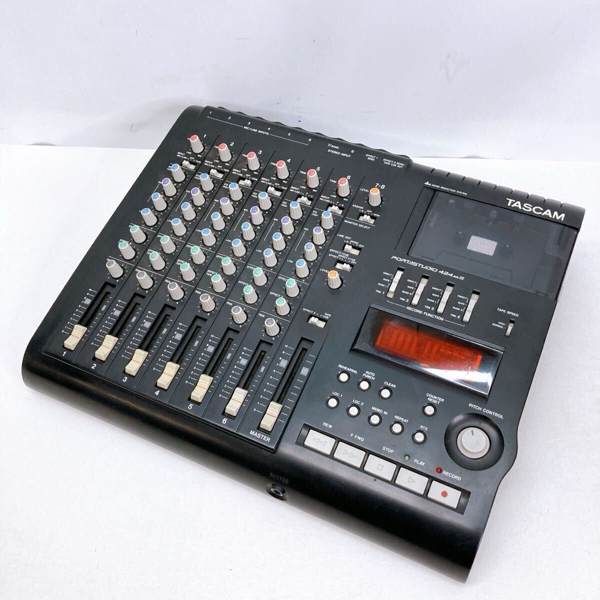 通電確認済 TASCAM PORTASTUDIO 424 マルチトラックレコーダ Yahoo!オークション -「tascam 424」(マルチトラックレコーダー
