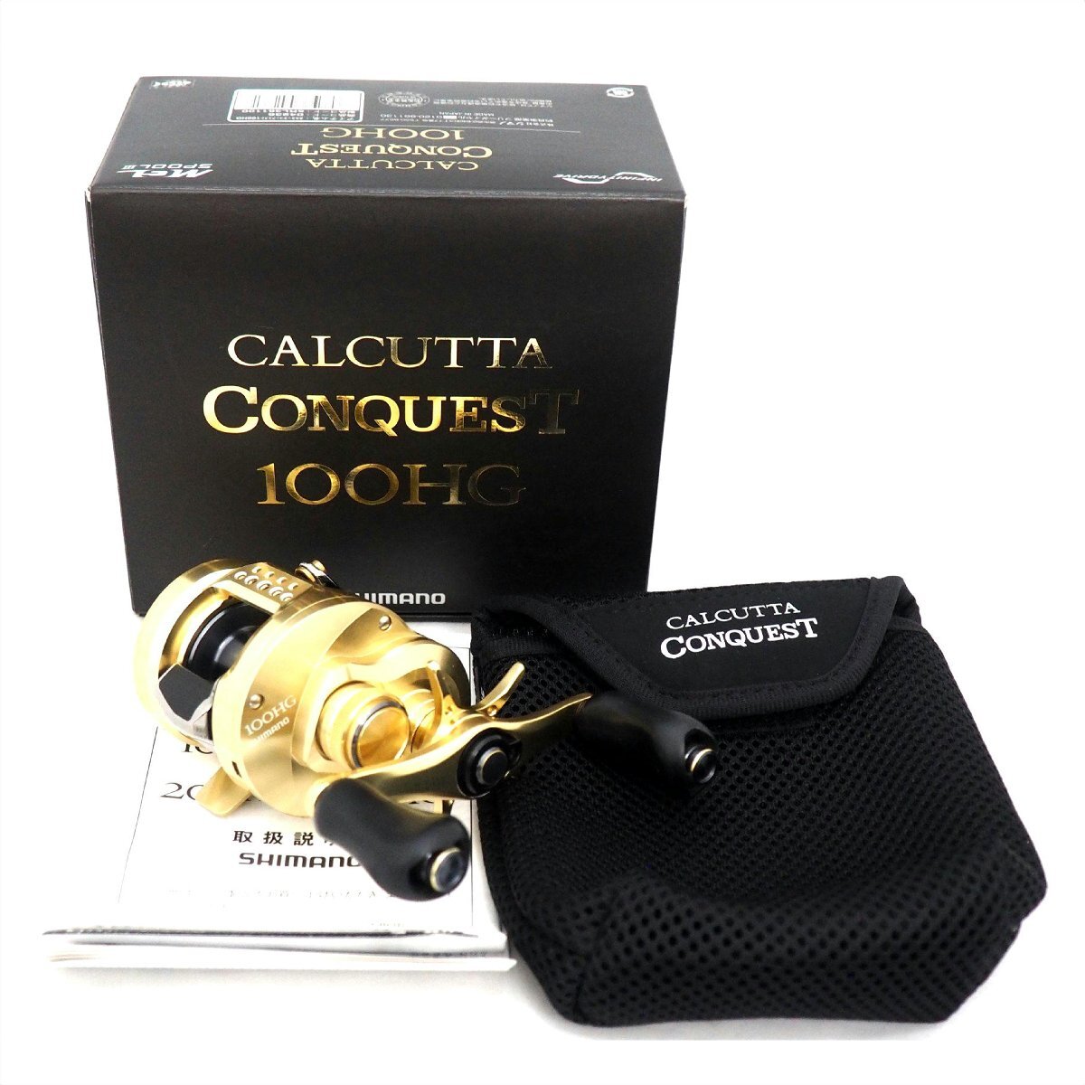 01CALCUTTA CONQUEST 100 ベイトリール シマノ カルカッタコンクエスト 100 RIGHT(右) (ベイトリール
