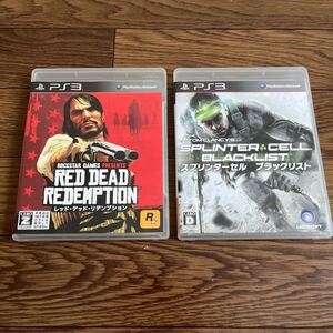 レッド・デッド・リデンプション / スプリンターセル ブラックリスト セット PS3 最終値下げ