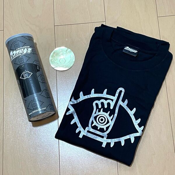 【新品】20世紀少年 Tシャツ 黒 映画 浦沢直樹 スタジオナッツ 講談社 ブラック ともだち教団 デッドストック ステッカー付き