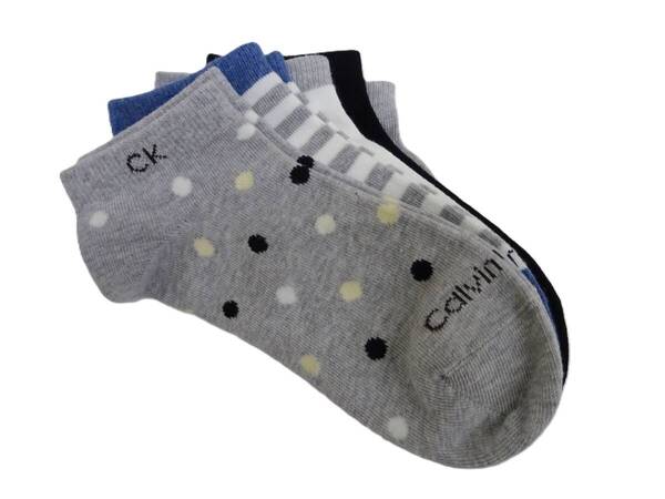 H-269 未使用 Calvin Klein カルバンクライン ショートソックス レディース 5足 靴下【23.0-25.0cm】タグ無し