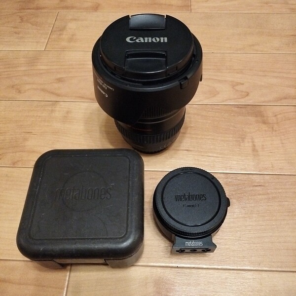 最終値下げ メタボーンズ アダプター付き キャノン ズームレンズ Canon EF24-105mm F4L IS USM