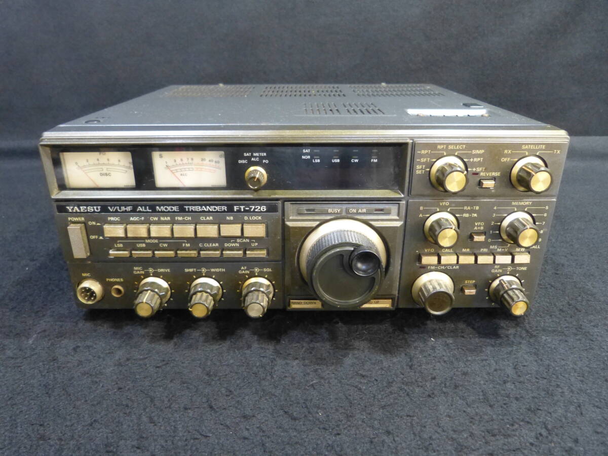 YAESU ヤエス FT-726 オールモード トランシーバー QSO確認済み Yahoo!オークション -「ft-726」の落札相場・落札価格