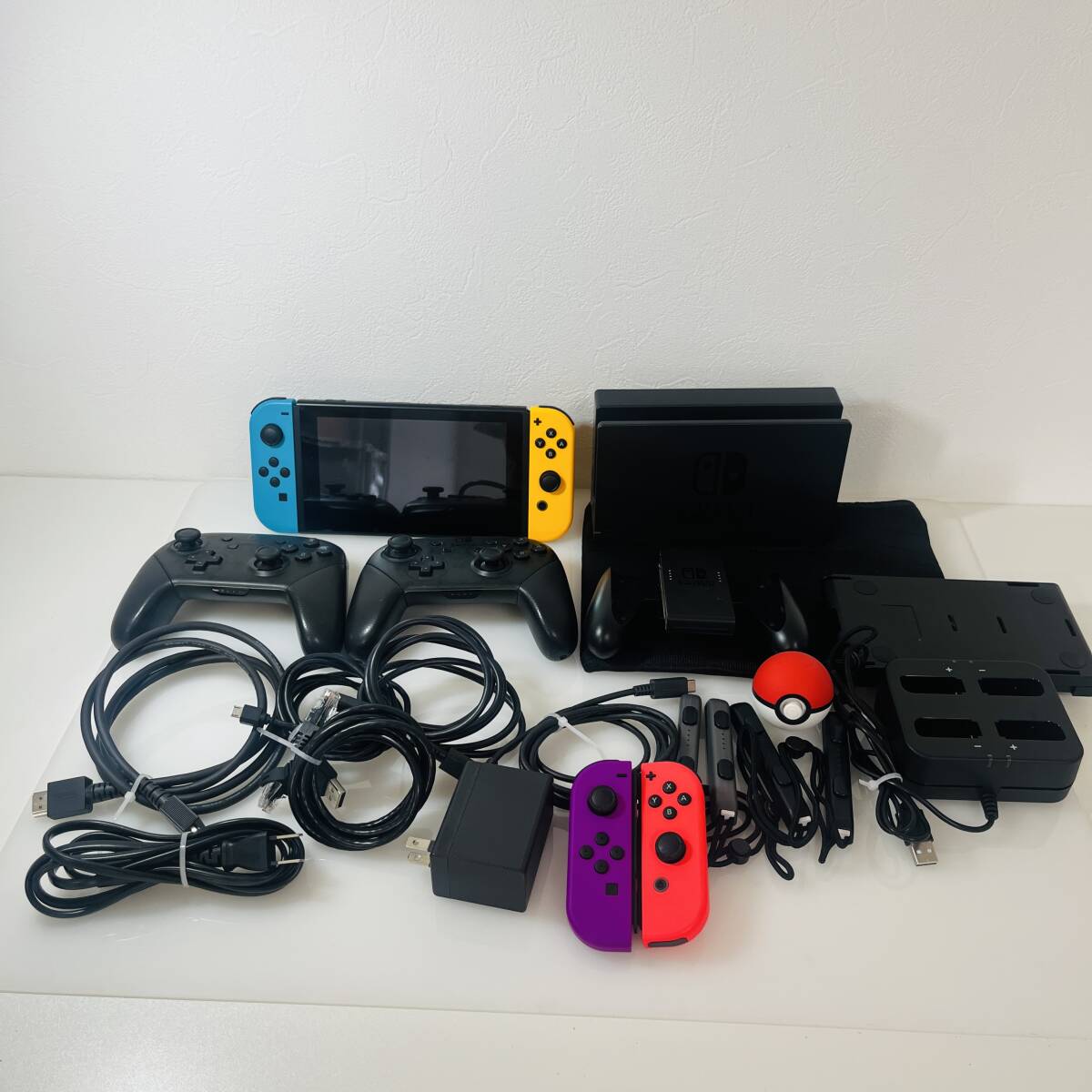 中古 Nintendo Switch 本体 付属品全てあります 2025年最新】Yahoo!オークション -switch付属品の中古品・新品