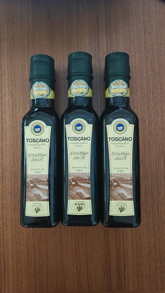 3本セット TOSCANO トスカーナ エキストラバージンオリーブオイル 250ml オリーブオイル 229g 日清オイリオ