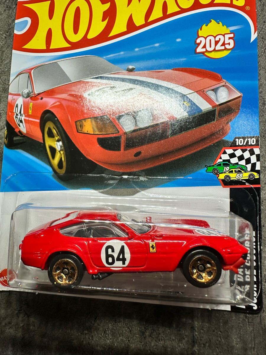 ホットウィール フェラーリ 365 GTB/4 1/18 未使用 未開封 Yahoo!オークション -「フェラーリ365gtb4」(ホットウィール