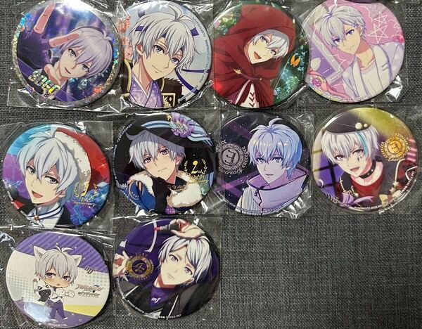 アイドリッシュセブン 逢坂壮五 Anniversary 缶バッジ 10点セット プライズ アニバーサリー ナンジャ メルドリ アイナナ