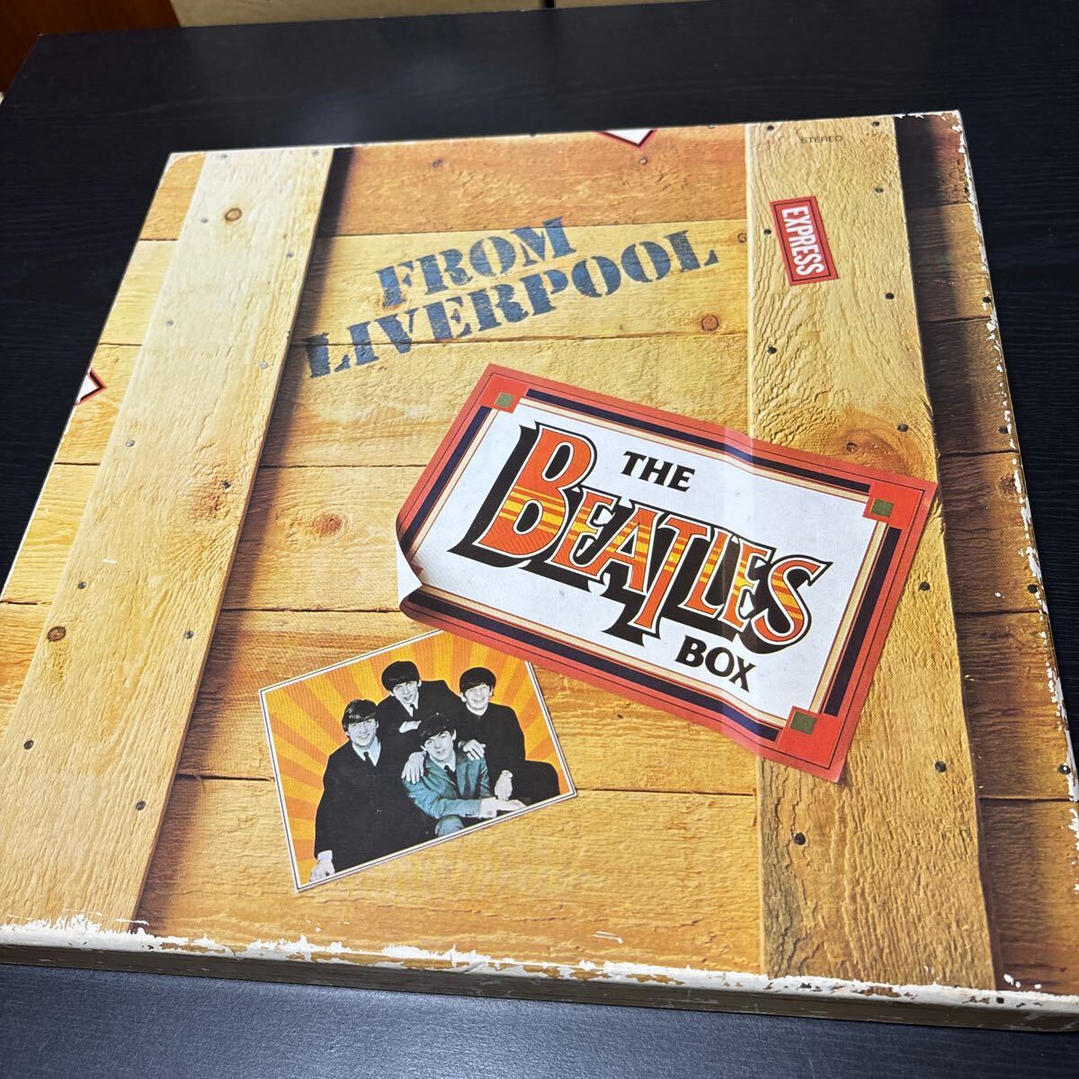 THE BEATLES BOX レコード8枚組　ビートルズレコード4枚セット Yahoo!オークション -「ビートルズ レコード box」の落札相場