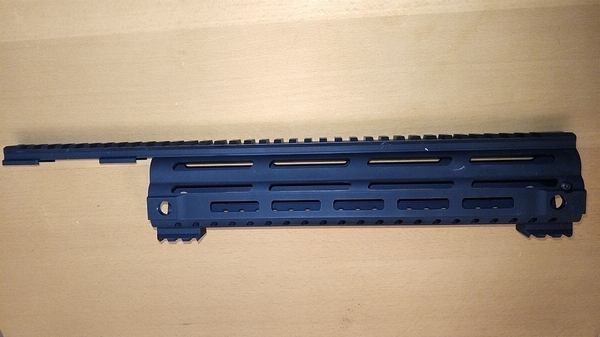 システマ 89式PTW用 レールハンドガード トップレール トレポン トレーニングウェポン SYSTEMA 自衛隊89式小銃電動ガン