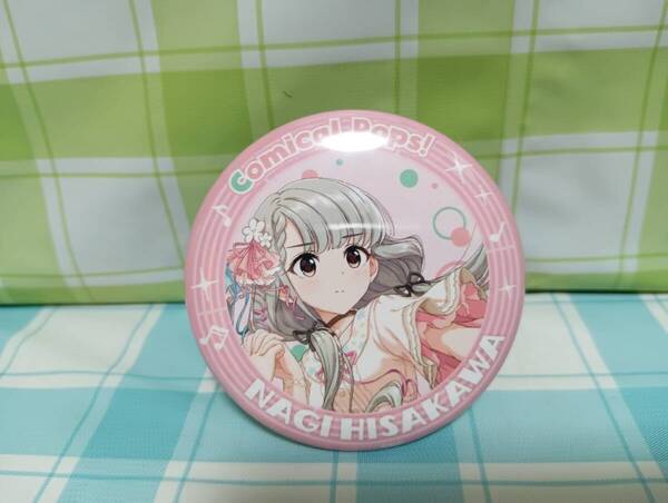 BANDAI アイドルマスター シンデレラガールズ 久川凪 7thLIVE TOUR Comical Pops! Ver. 公式スタンド 缶バッジ アイマス