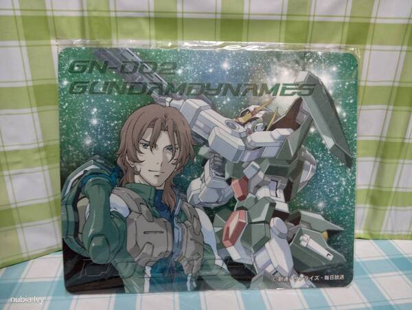 BANDAI バンダイ 機動戦士ガンダム00 マウスパッド GN-002 デュナメス ロックオン・ストラトス 未開封品 ダブルオー