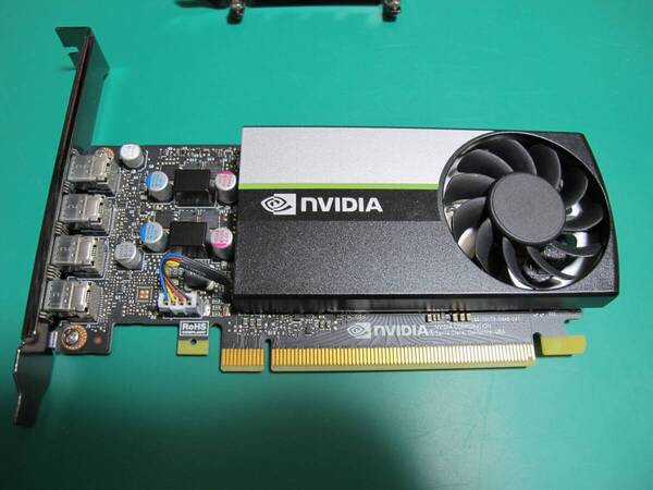 NVIDIA T1000 GDDR6 8GB HP 中古