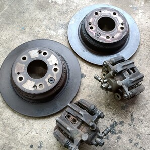 ホンダ ステップワゴン RK1 RK5 純正 リア 左右 ブレーキキャリパー セット ディスクローター 左 右 送料無料