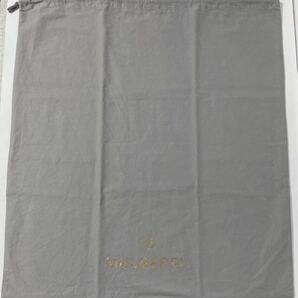 マルベリー「MULBERRY」バッグ保存袋 (5030) 正規品 付属品 内袋 布袋 巾着袋 布製 グレー 特大サイズ バッグ用 大きめ 63×68cm