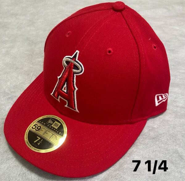 NEW ERA LP59FIFTY LOS ANGELES Angels 7 1/4 ニューエラ ロサンゼルス・エンゼルス 5950 キャップ MLB 57.7 LOW PROFILE ロープロファイル