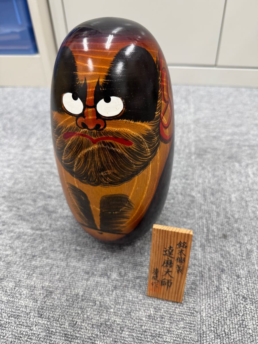 冰裂開片金線の達磨像 陶磁器 現代工芸品 美術品 置物 2025年最新】Yahoo!オークション -達磨大師 置物の中古品・新品