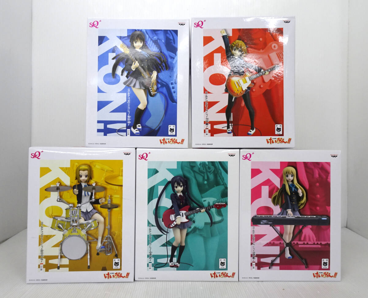 未開封品9点 内袋未開封1点 けいおん!フィギア 計10点 Yahoo!オークション -「けいおんsqフィギュア」の落札相場・落札価格