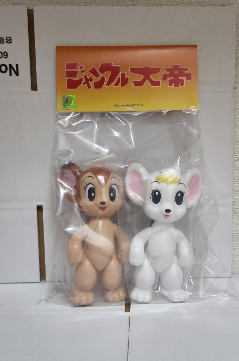 DINER 手塚治虫ソフビシリーズ　ジャングル大帝ルネ&ルッキオ　検索デンボク ジャングル大帝 DINER 手塚治虫ソフビシリーズ ルネ&ルッキオ