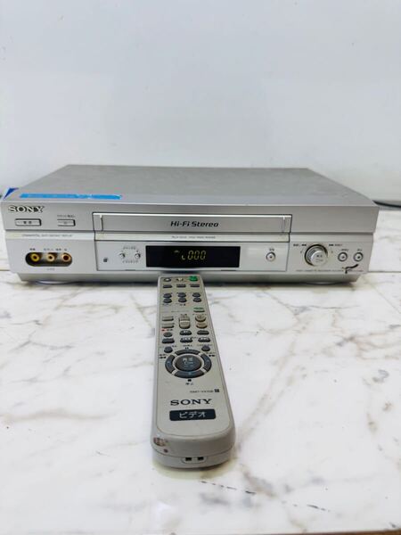 SONY ビデオ VHS SLV-NX15 カセットレコーダー リモコン付き