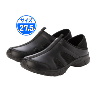 【新品未使用】ナースシューズ ブラック 27.5cm 25541