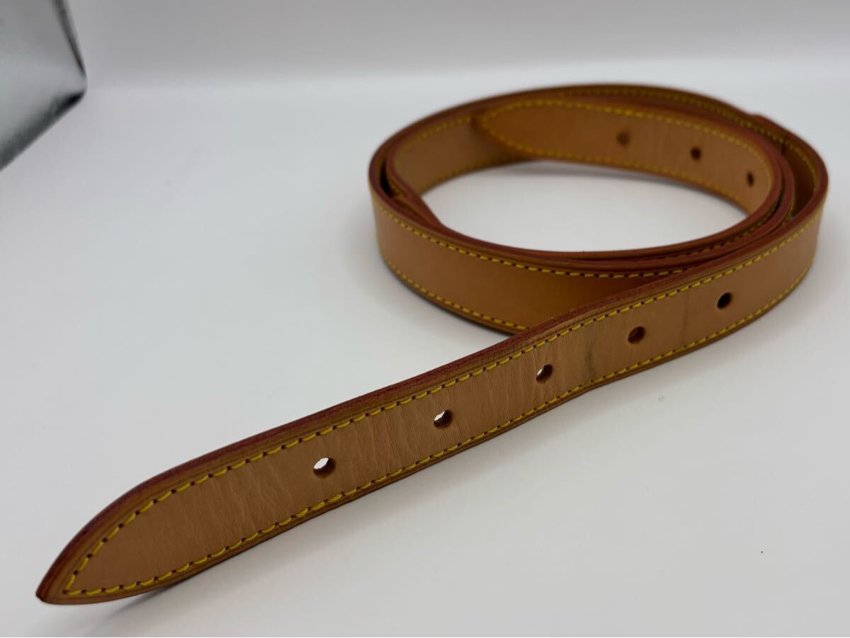【LOUIS VUITTON】バギー用ストラップ　ヌメ革　ブラウン LOUIS VUITTON】バギー用ストラップ ヌメ革 ブラウン