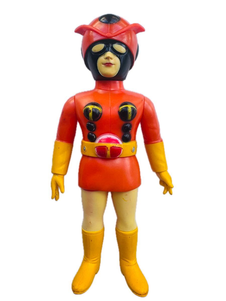 【美品】仮面ライダーストロンガー 旧バンダイ ソフビ Yahoo!オークション -「仮面ライダーストロンガー ソフビ