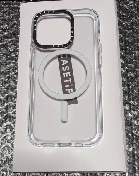 iPhone15Pro 用 CASETIFY MagSafe対応クリアケース