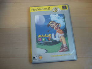 I★PS2 みんなのGOLF4 ★送料215円