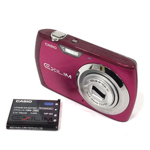 【美品希少品】CASIO EXILIM ZOOM EX-Z370 ピンク 動作品 Yahoo!オークション -「exilim ex-z370」の落札相場・落札価格