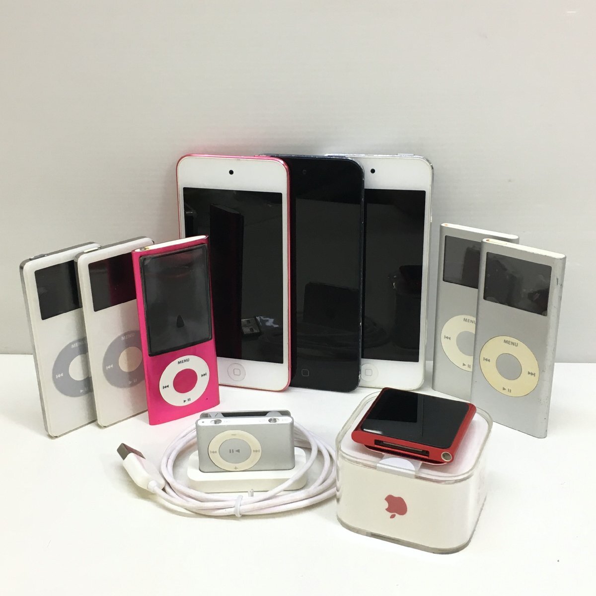 【ジャンク品】Appleまとめ売り 8点セット iPod等 中古品 アップル Yahoo!オークション -「iphone ジャンク まとめ」の落札相場