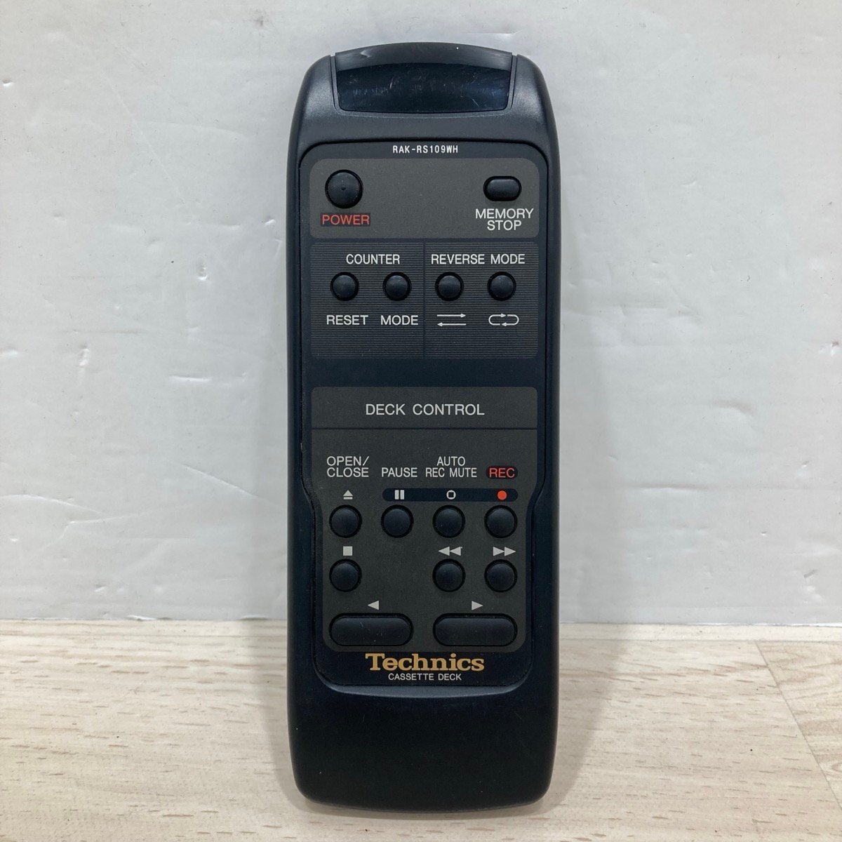 テクニクス　リモコン　RAK-SUA11WH Technics MK0129 Technics Amplfier Remote Control RAK-SUA11WH MK0129 No Box