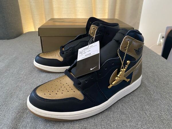 【新品未使用】 NIKE JORDAN1 RETRO HIGH OG 28cm ハイ レトロ AIR ナイキ 黒 金 DZ5485 071 黒タグ