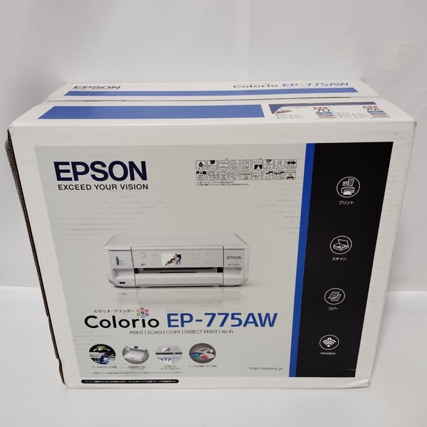未使用品 EPSON エプソン インクジェットプリンター 複合機 EP-775AW