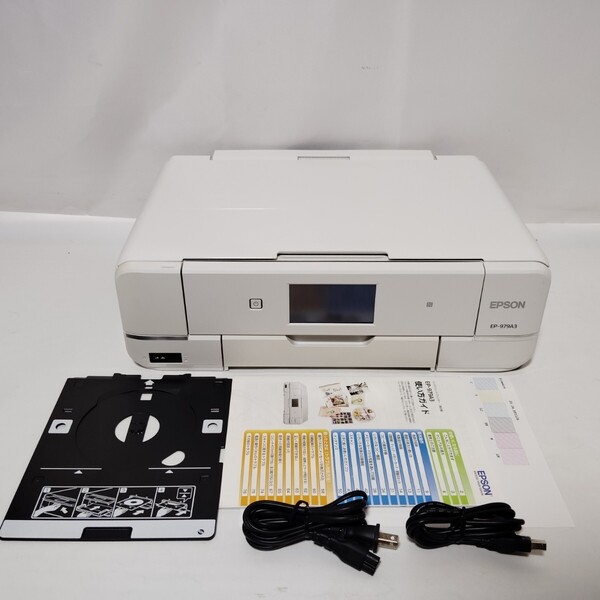 美品 全額返金保証付 EPSON インクジェットプリンター 複合機 EP-979A3