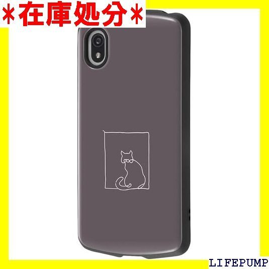 Xperia Ace III ケース SO-53C S くすみカラー MiA-collection ネコ グレー 303