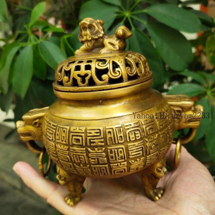 骨董品 古美術 銅獅子 開運置物 Yahoo!オークション -「獅子 置物」(その他) (銅製)の落札相場