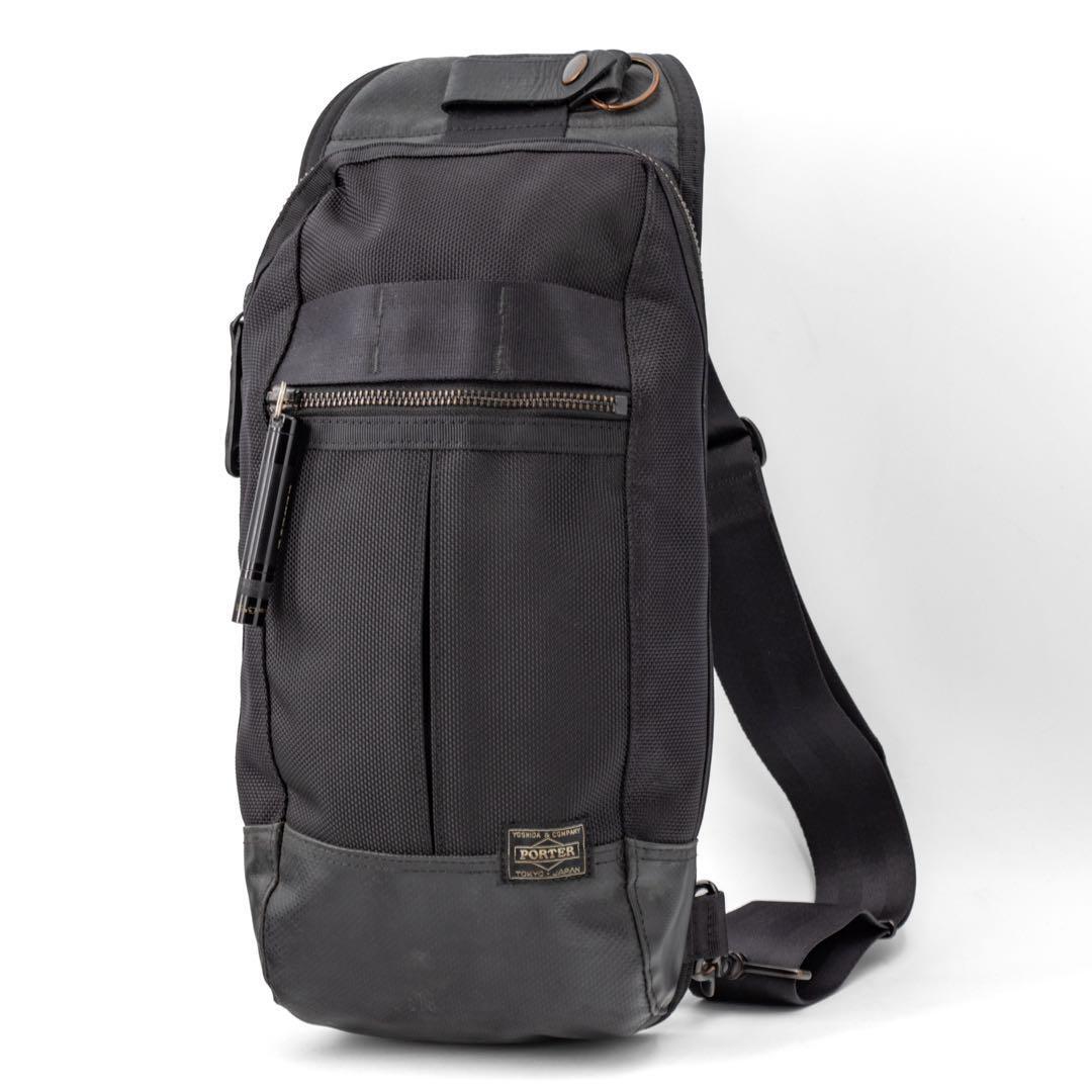 PORTER ヒート ボディバッグ 黒 美品 HEAT(ヒート) WAIST BAG | 吉田カバンホームページ | YOSHIDA & Co.