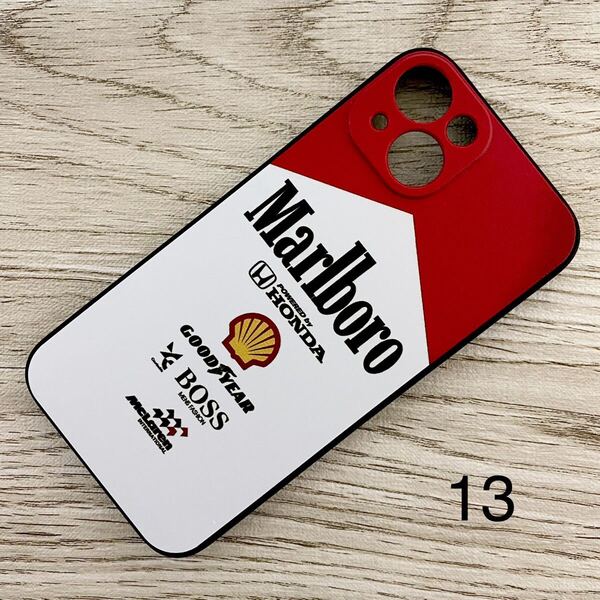 マールボロ マクラーレン ホンダ iPhone 13 ケース F1 McLaren Honda マルボロ アイルトン・セナ スマホ