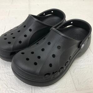 クロックス 厚底 バヤ プラットフォーム クロッグサンダルW8 24cm