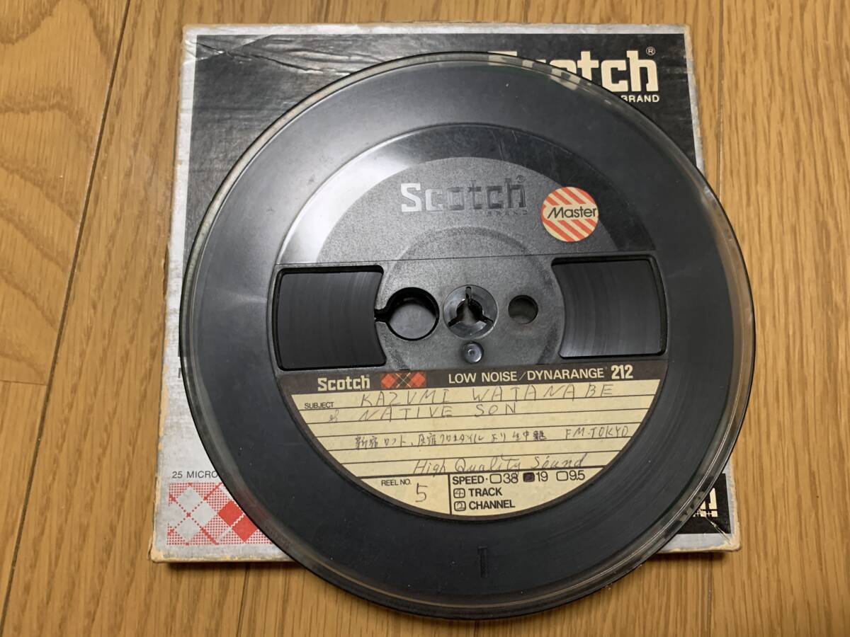 超レア! 【未開封 Scotch スタジオ用 オープンリールテープ 7号 9巻 Yahoo!オークション -「オープンリールテープ7号」の落札相場