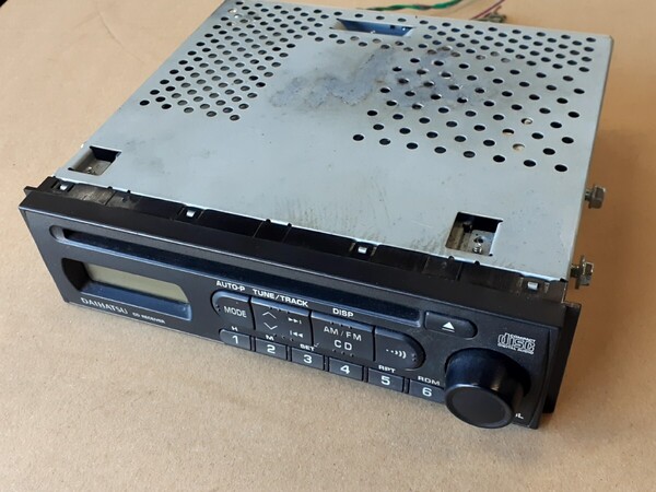 ダイハツ 純正 1DIN オーディオデッキ CDデッキ ラジオ AM FM 配線付属 86180-B2100