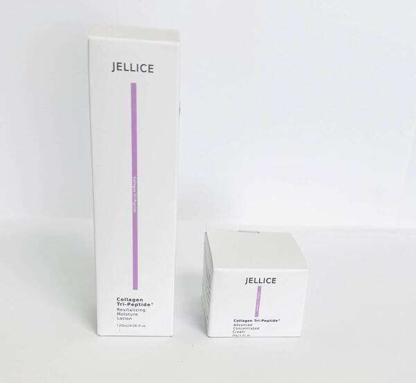 2個セット JELLICE デイリー モイスチャライジング ローション(化粧水) / リッチ コンセントレーテッド クリーム 夜用