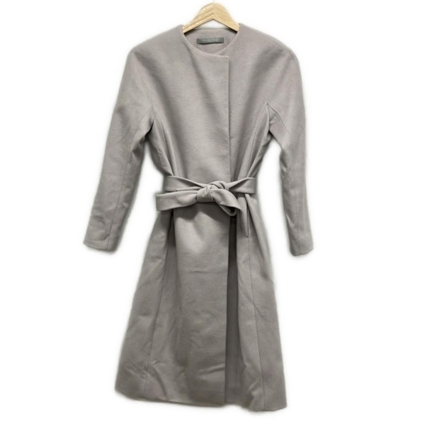 未使用品　Theory フード付きコート Pサイズ グレー/ピンク THE COAT EDIT | WOMEN（レディース）｜Theory 公式通販サイト