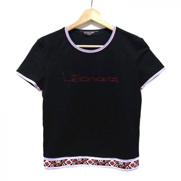 LEONARD 半袖Tシャツ ブラック/ホワイト 2025年最新】Yahoo!オークション -「半袖 tシャツ」(レオナール
