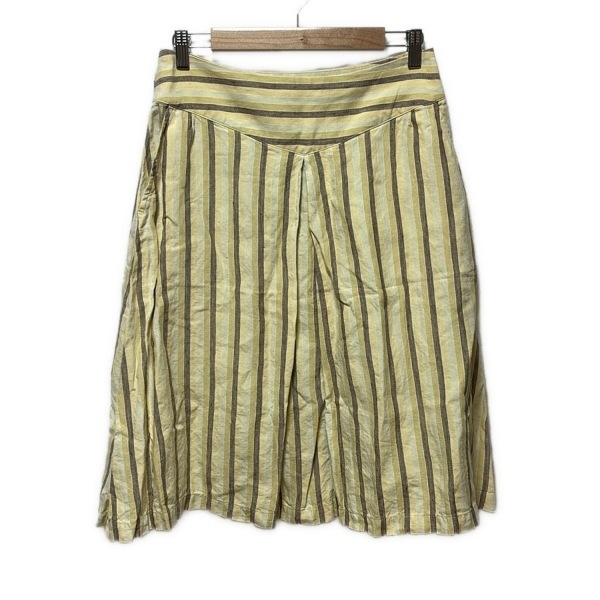 美品⭐︎マーガレットハウエル　Ⅲ ストライプ巻きスカート　England 美品⭐︎マーガレットハウエル Ⅲ ストライプ巻きスカート