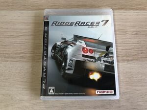 PS3 ソフト リッジレーサー7 【管理 21423】【B】
