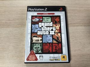 PS2 ソフト グランド セフト オート3 グランド セフト オートⅢ グランドセフトオート GTA grand theft auto 【管理 21812】【B】