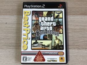 PS2 ソフト グランド セフト オート サンアンドレアス グランドセフトオート GTA grand theft auto 【管理 22783】【B】