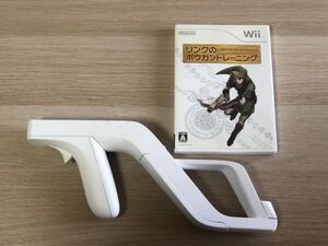 Wii ソフト リンクのボウガントレーニング ザッパーセット【管理 8724】【ジャンク】